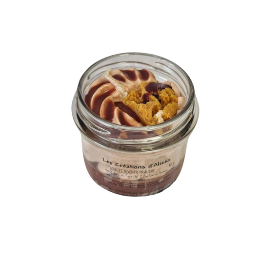 Bougie Cookie rocher praliné Pot 70G