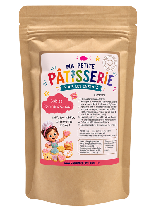 Sablés pomme d'amour
