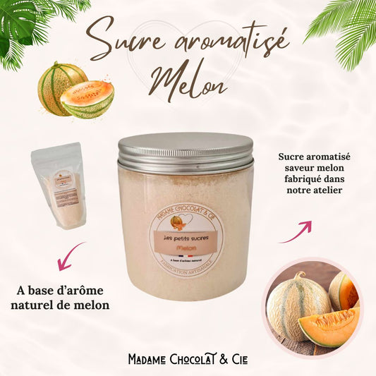 Sucre aromatisé - Melon -