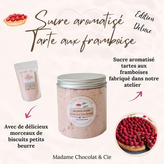 Sucre aromatisé – Tarte Framboise – Edition Deluxe