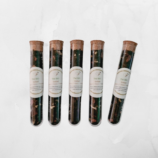 Fiole thé Bio – Sorbet Choco Coco Amande –