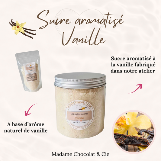 Sucre aromatisé – Vanille –