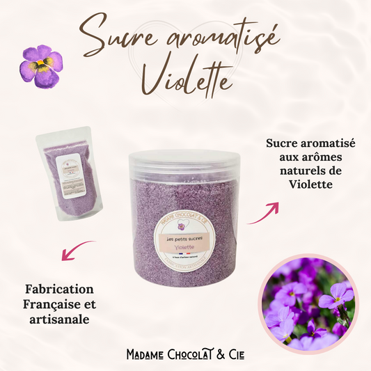 Sucre aromatisé – Violette  –