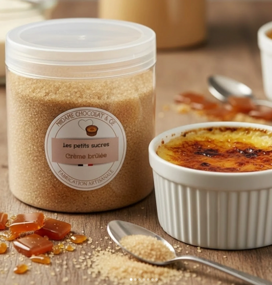 Sucre aromatisé – Crème brulée –