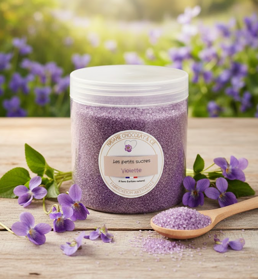 Sucre aromatisé – Violette  –